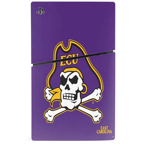East Carolina University ECU Pirates PS5 Slim Digital Edition Console Skin