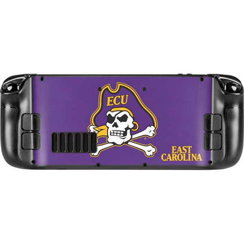 East Carolina University ECU Pirates Steam Deck Handheld Gaming Computer Skin
