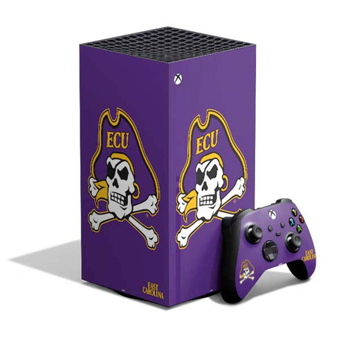 East Carolina University ECU Pirates XBox Series X Digital Edition Bundle Skin