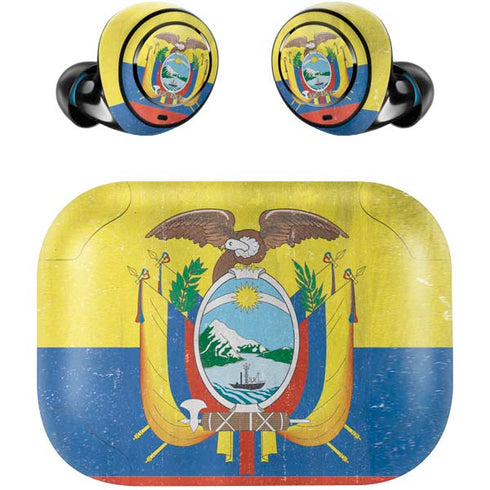 Ecuador Flag Distressed Amazon Echo Buds Skin