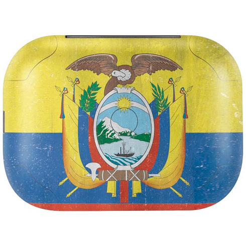 Ecuador Flag Distressed Amazon Echo Buds Skin