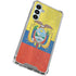 Ecuador Flag Distressed Galaxy A16 5G Clear Case