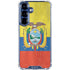 Ecuador Flag Distressed Galaxy S25 Plus Clear Case