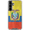Ecuador Flag Distressed Galaxy S26 Plus Clear Case
