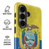 Ecuador Flag Distressed Galaxy S26 Plus Impact Case
