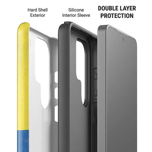 Ecuador Flag Distressed Galaxy S26 Ultra Impact Case