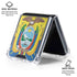 Ecuador Flag Distressed Galaxy Z Flip6 Clear Case