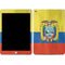 Ecuador Flag Distressed Apple iPad Skin