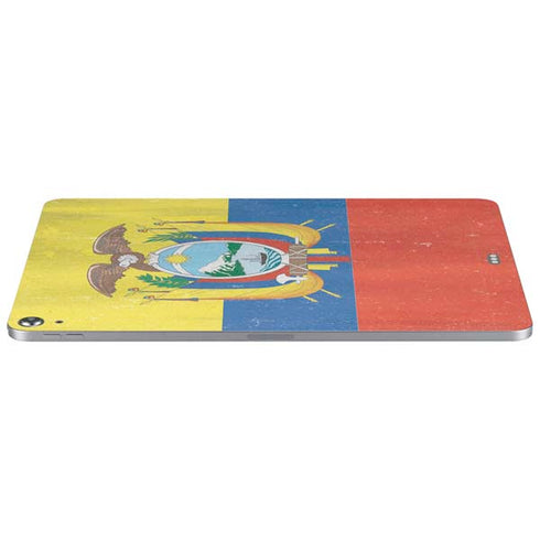 Ecuador Flag Distressed Apple iPad Air Skin