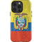 Ecuador Flag Distressed iPhone 15 Pro Impact Case