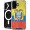 Ecuador Flag Distressed iPhone 16 MagSafe Case