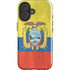 Ecuador Flag Distressed iPhone 16 Plus Impact Case