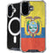 Ecuador Flag Distressed iPhone 16 Plus MagSafe Case