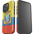 Ecuador Flag Distressed iPhone 16 Pro Impact Case
