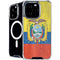 Ecuador Flag Distressed iPhone 16 Pro MagSafe Case