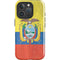 Ecuador Flag Distressed iPhone 16 Pro Max Impact Case