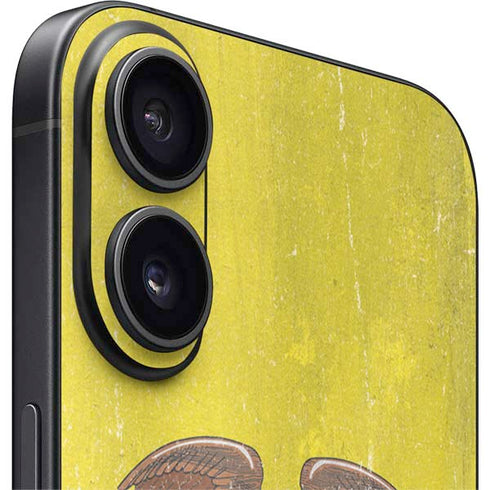 Ecuador Flag Distressed iPhone 16 Skin