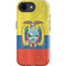 Ecuador Flag Distressed iPhone 16e Impact Case