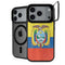 Ecuador Flag Distressed iPhone 18 Pro Kickstand Case
