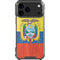Ecuador Flag Distressed iPhone 18 Pro Max Clear Case