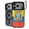 Ecuador Flag Distressed iPhone 18 Pro Max Kickstand Case