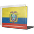 Ecuador Flag Distressed MacBook Cases