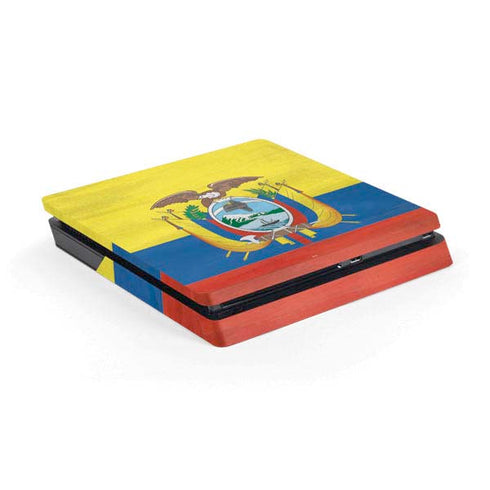 Ecuador Flag Distressed PlayStation PS4 Skins