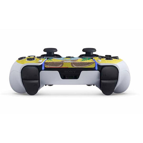 Ecuador Flag Distressed PS5 DualSense Edge Pro Controller Skin