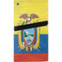 Ecuador Flag Distressed PS5 Pro Console Skin