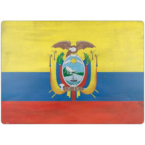 Ecuador Flag Distressed Surface Laptop 7 15in Skin