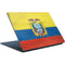 Ecuador Flag Distressed Surface Laptop Skin
