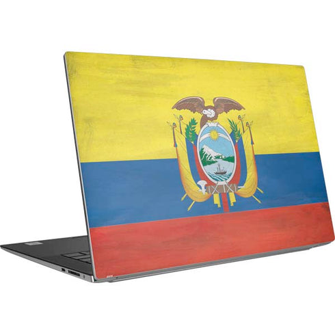 Ecuador Flag Distressed Dell XPS Skin