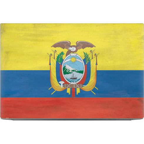 Ecuador Flag Distressed Dell XPS Skin