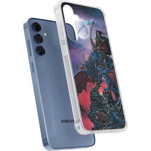 Ed Beard Jr. Dragon Reaper by Ed Beard Jr Galaxy A55 5G Clear Case
