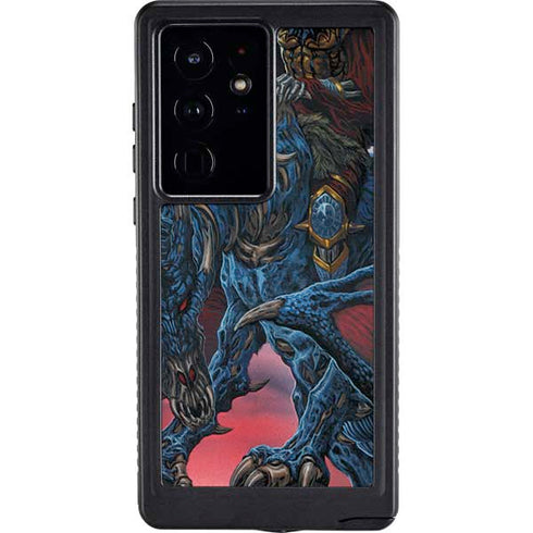 Ed Beard Jr. Dragon Reaper by Ed Beard Jr Galaxy S24 Ultra Waterproof Case