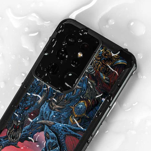 Ed Beard Jr. Dragon Reaper by Ed Beard Jr Galaxy S24 Ultra Waterproof Case