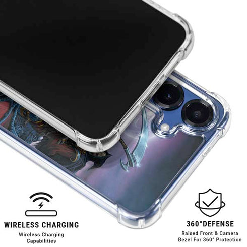 Ed Beard Jr. Dragon Reaper by Ed Beard Jr Galaxy S25 Plus Clear Case