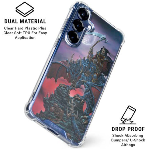 Ed Beard Jr. Dragon Reaper by Ed Beard Jr Galaxy S25 Plus Clear Case