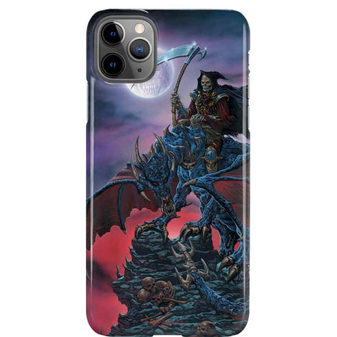 Ed Beard Jr. Dragon Reaper by Ed Beard Jr iPhone Cases