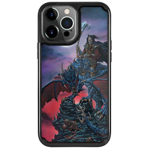 Ed Beard Jr. Dragon Reaper by Ed Beard Jr iPhone Cases