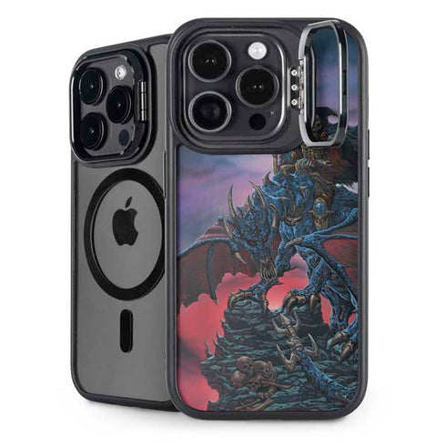 Ed Beard Jr. Dragon Reaper by Ed Beard Jr iPhone Cases