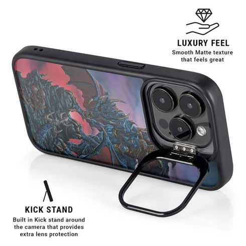 Ed Beard Jr. Dragon Reaper by Ed Beard Jr iPhone 13 Pro Max Kickstand Case