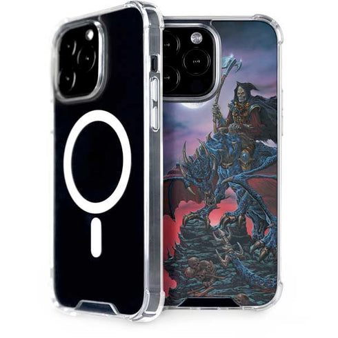 Ed Beard Jr. Dragon Reaper by Ed Beard Jr iPhone Cases