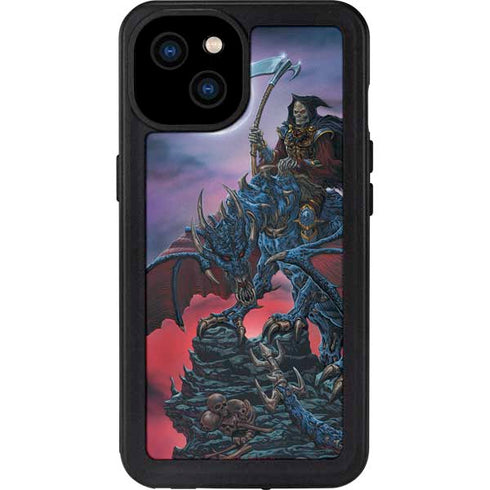 Ed Beard Jr. Dragon Reaper by Ed Beard Jr iPhone 15 Plus Waterproof Case
