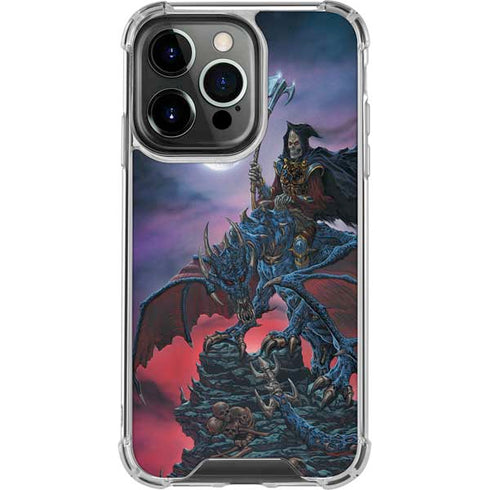 Ed Beard Jr. Dragon Reaper by Ed Beard Jr iPhone 16 Pro Clear Case