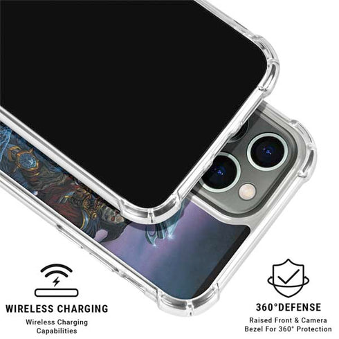 Ed Beard Jr. Dragon Reaper by Ed Beard Jr iPhone 16 Pro Max Clear Case