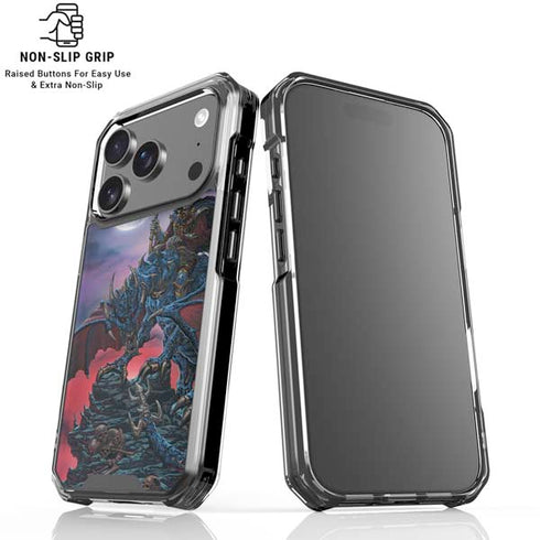 Ed Beard Jr. Dragon Reaper by Ed Beard Jr iPhone 18 Pro Clear Case
