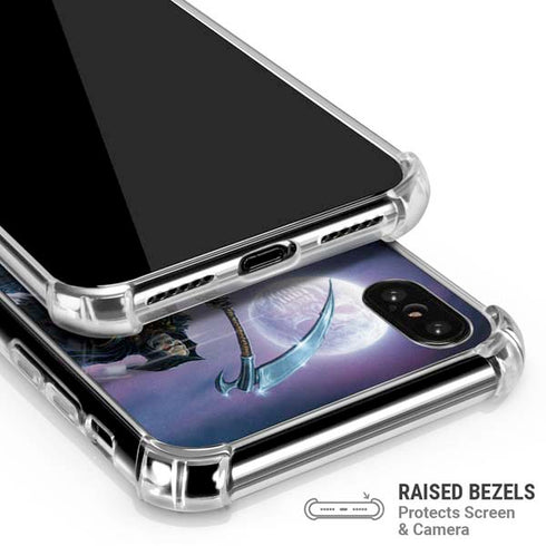 Ed Beard Jr. Dragon Reaper by Ed Beard Jr iPhone X/XS Clear Case