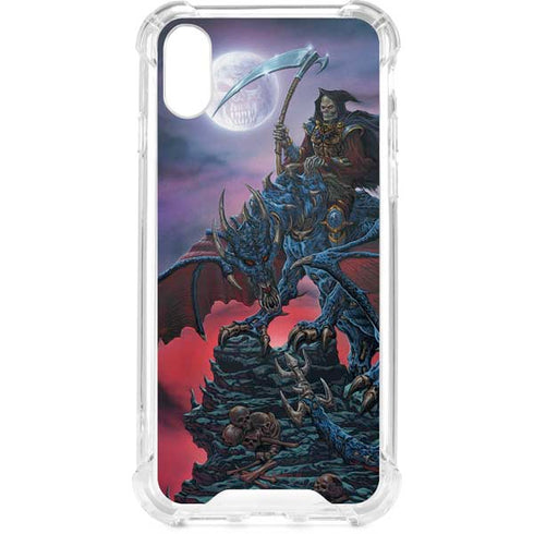 Ed Beard Jr. Dragon Reaper by Ed Beard Jr iPhone XS Clear Case