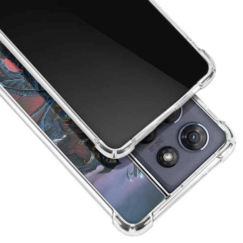 Ed Beard Jr. Dragon Reaper by Ed Beard Jr Moto G 5G (2025) Clear Case